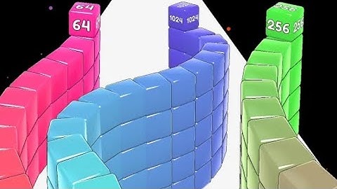 Cube Run 2048- snake canvas game run -satisfying mobile game play 9999 new game 2023