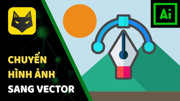 Cách chuyển hình ảnh sang vector bằng phần mềm Adobe  illustrator | Convert images to vector ✅