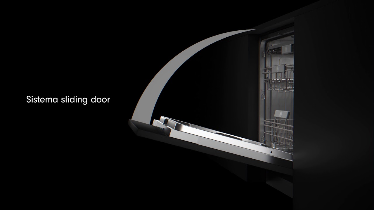 BERTAZZONI - LAVASTOVIGLIE DA INCASSO 60 DW60BITS SLIDING DOOR - YouTube