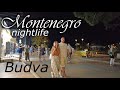 Budva in the evening, Montenegro, 🌡T+29C° - Virtual Walking Tour - Travel Guide - 4k