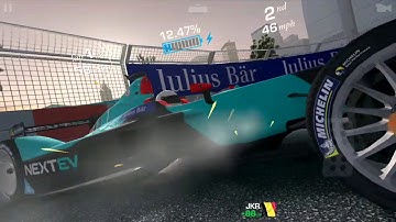 Real Racing 3, Formula E mode, Hongkong Circuits,  Android Game Play