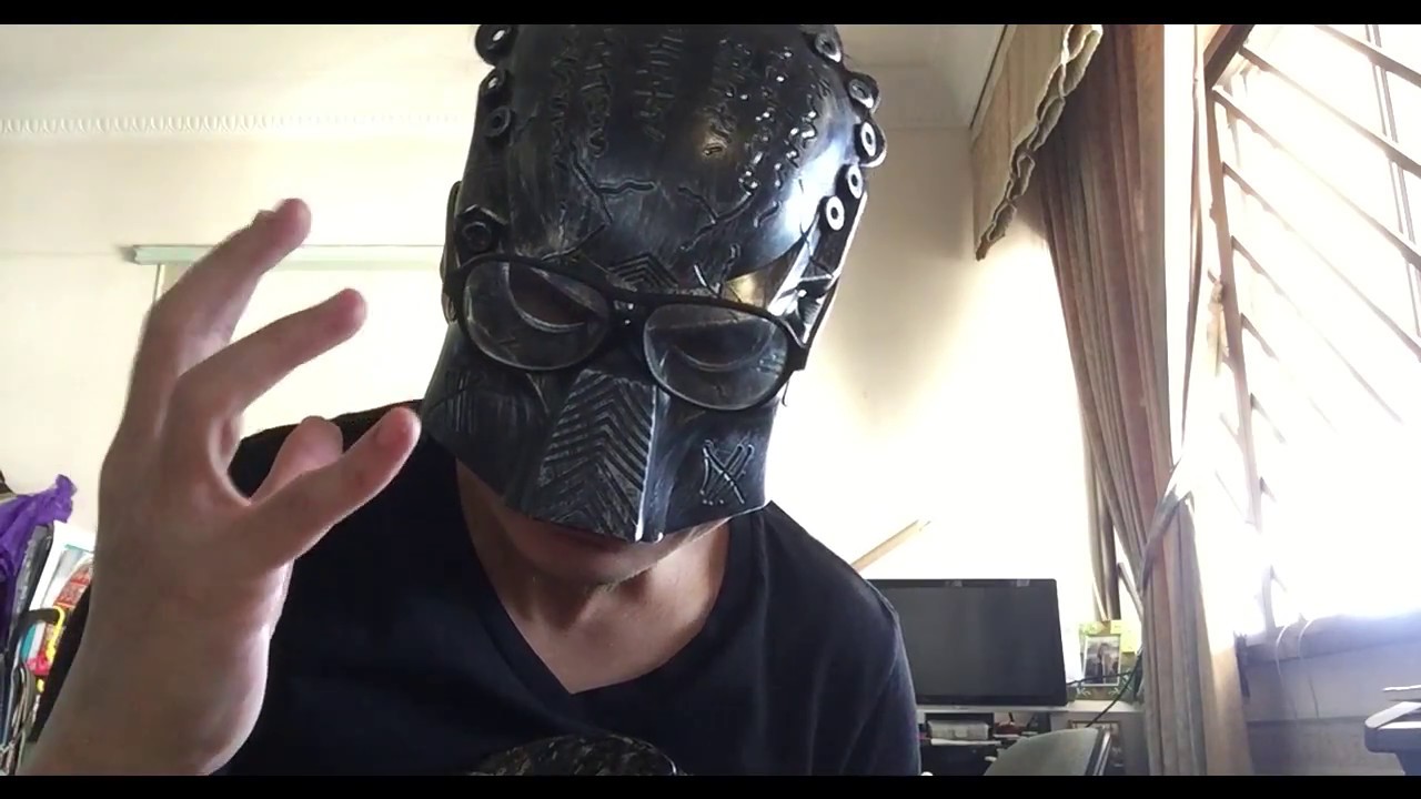 The mask shredder first solo on Youtube!