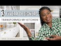 See what happens when i hire three different fiverr designers to transform my kitchen