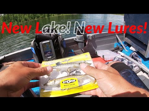 Fishing Jack fish lake! Trying new lures 