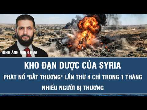 Syrian Ammo Depot Explodes "Mysteriously" for the 4th Time in One Month, Many Injured