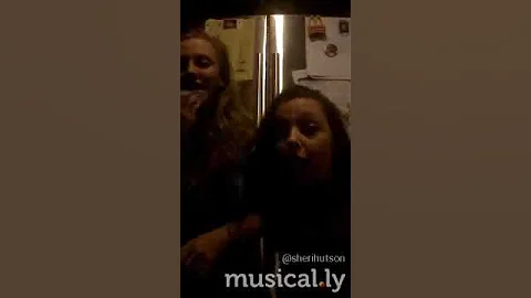 Laine and paige show kray kray video to show how w...
