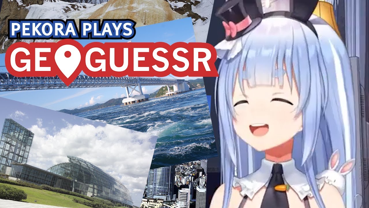 Pekora Plays GeoGuessr (Eng Sub)