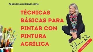 Técnicas fácil para pintar acrílico con Blanca Roa screenshot 2