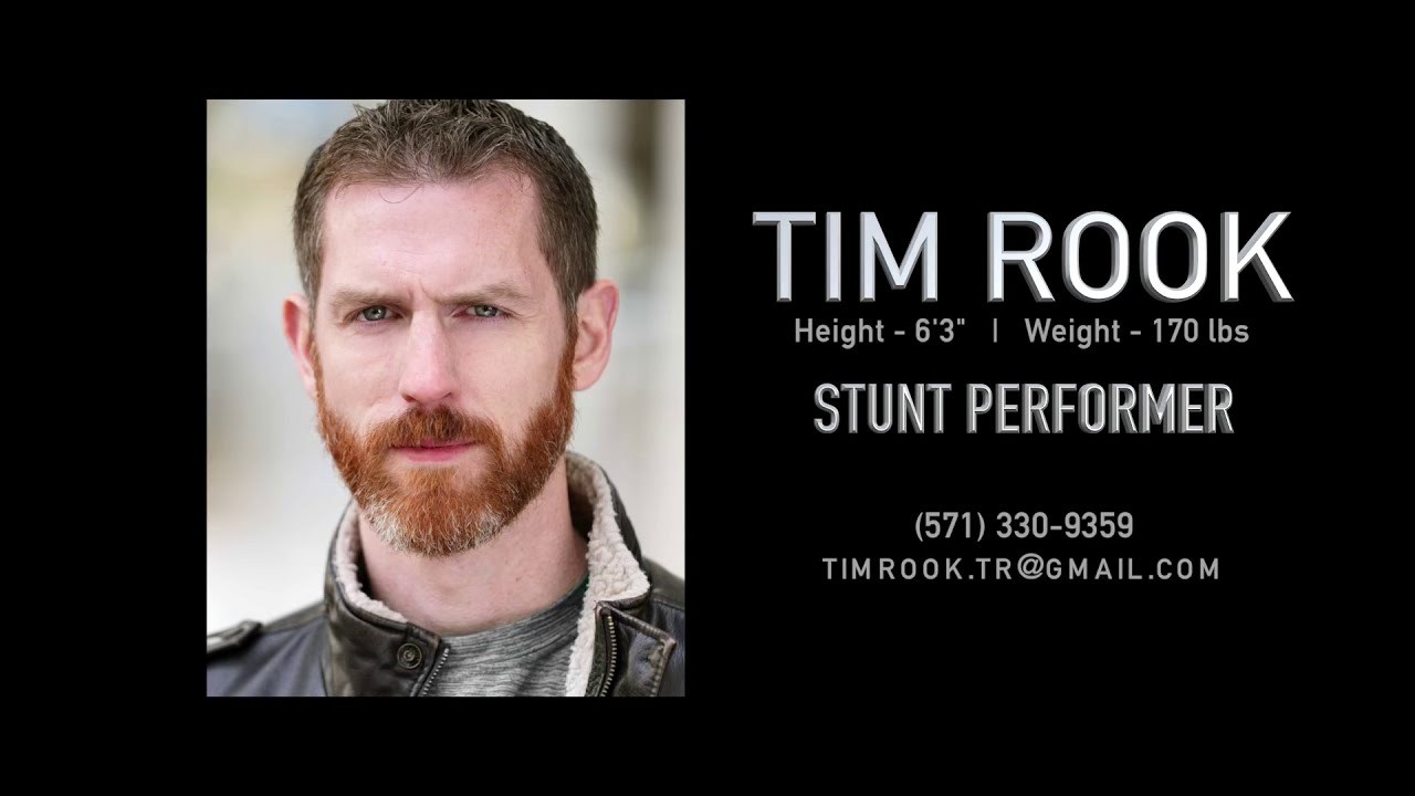 Tim Rook Stunt Demo Reel 2018 / 2019 - YouTube