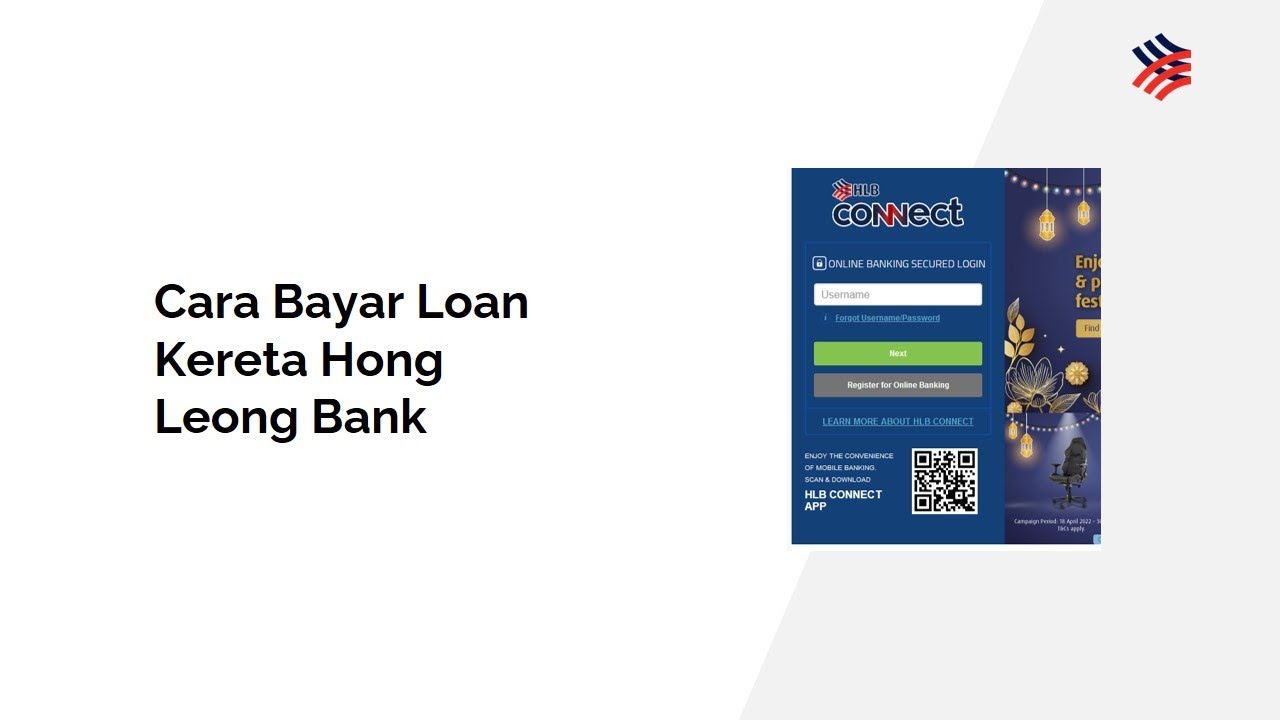 Cara Bayar Loan Kereta Hong Leong Bank Online - YouTube