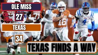 REACTION: Texas BEATS Ole Miss with 14 Penalties & AWFUL Special Teams Play
