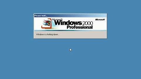 Microsoft Windows 2000 Shutdown Google Translate Voice