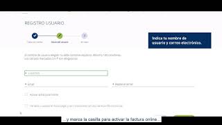 ¿Cómo darse de alta en el área de Clientes?. screenshot 3