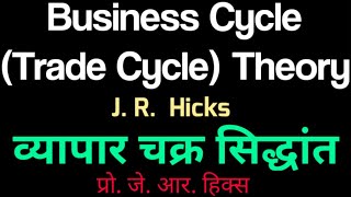 Hicks Business Cycle Theory || हिक्स का व्यापार चक्र सिद्धांत  #Trade_Cycle_theory_Hicks