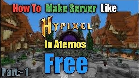 HOW TO MAKE HYPIXEL LIKE SERVER | Part -1 By GODxROSHANN #hypixel #hypixelskyblock #tranding #viral