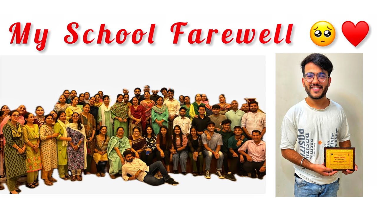 MY SCHOOL FAREWELL ♥️🥺|| Farewell Vlog || AM Vlogs|| #schoolfarewell # ...