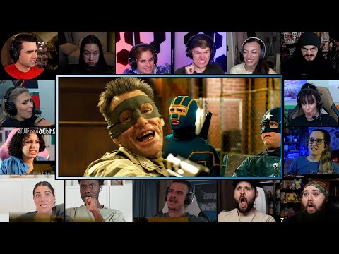 Meet The Justice Forever Superhero Squad! | Kick-Ass 2 (2013) Reaction Mashup