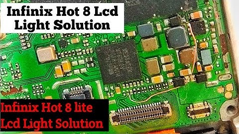 Infinix Hot 8 Lcd Light Solution | Infinix Hot 8 lite Lcd Light Solution