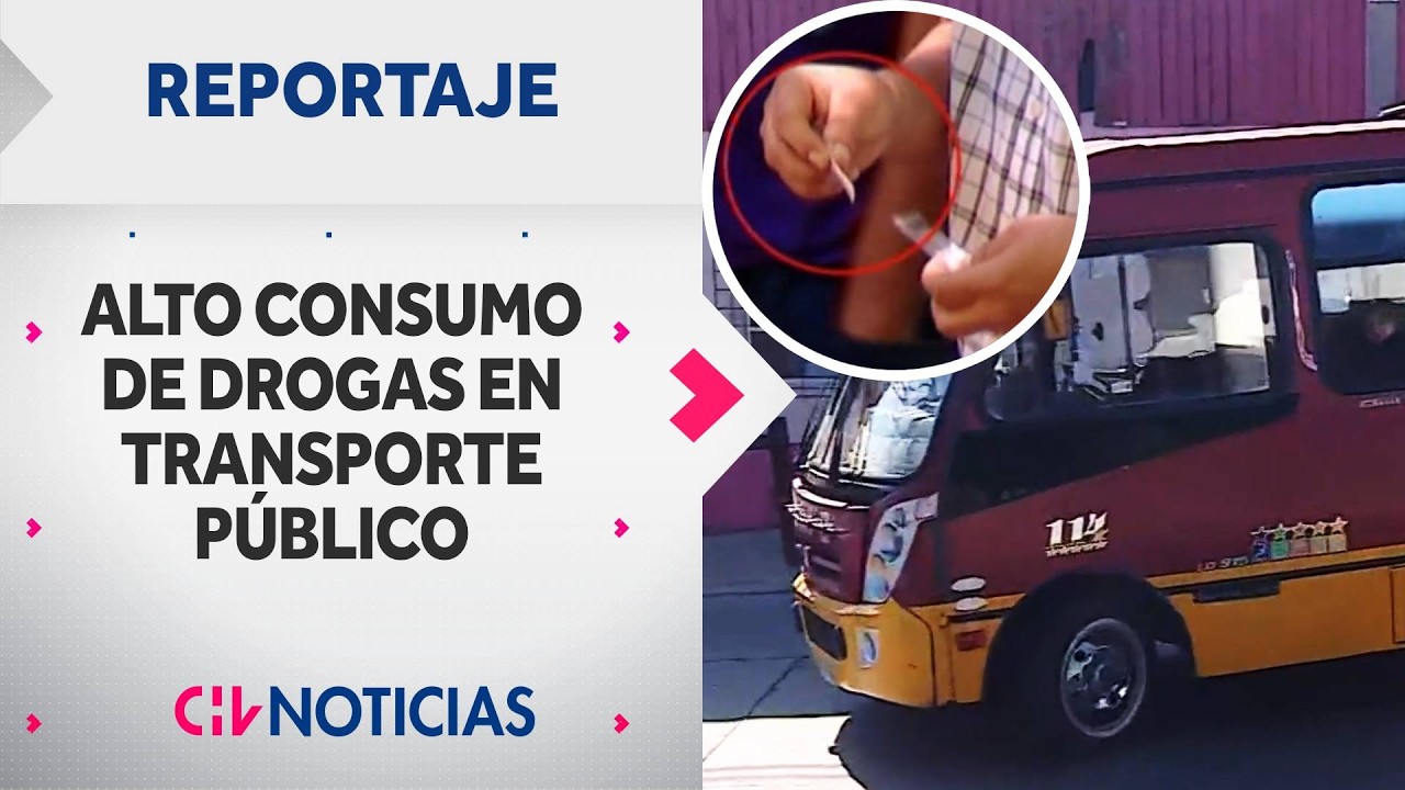 Alto consumo de drogas en conductores preocupa en el transporte público | Reportajes CHV