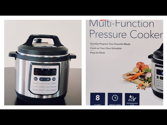 Insignia 8-Quart Multi Function Pressure Cooker Stainless Steel