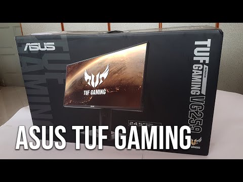 Unboxing Asus TUF Gaming Monitor VG259Q