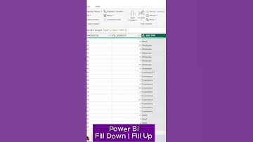 How to Use Fill Down & Fill Up in Power BI | Data Cleaning Tips
