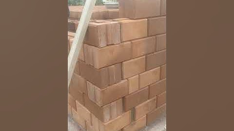 Isha interlocking mud blocks construction