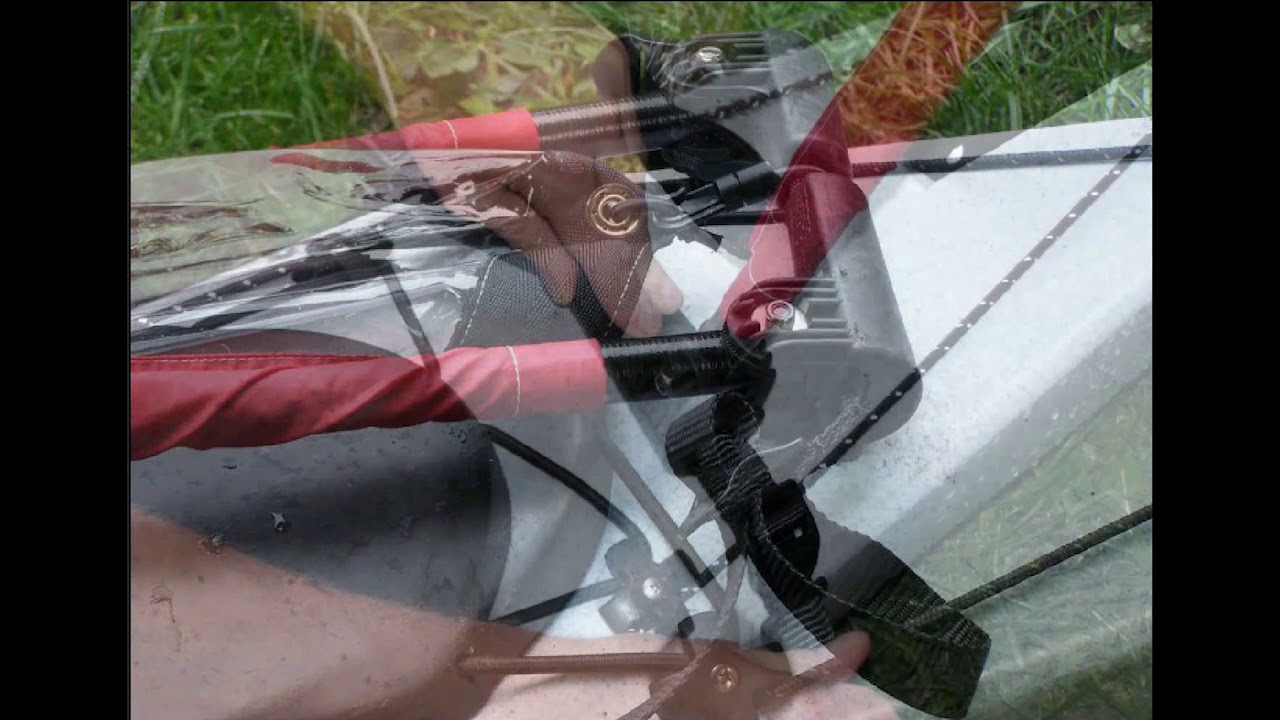 Pacific Action sail systems sit-in kayak fitting tutorial