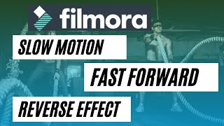 Fast slow motion reverse video effect in filmora 9 in bangla screenshot 4