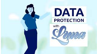 Protect your Data! with Luna 💻 Animated series for WFP  #2danimation #UN #motiongraphics #world 🌍