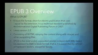 KNiTO Master Course Lesson 2 What is ePUB 3