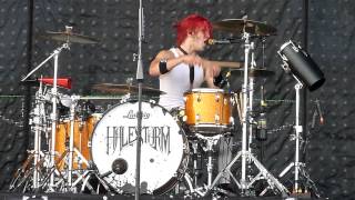 Halestorm - Drum Solo - Live HD 5-26-13