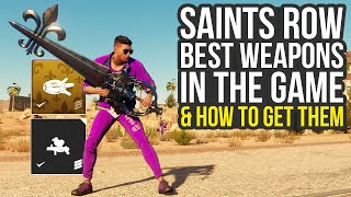 Saints Row Best Weapons & How To Get Them (Saints Row Reboot Best Weapons)
