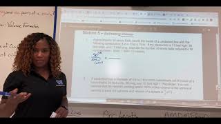 AMDM | Unit 1 Study Guide- Estimating Crowds and Volume (station 5, problems #1-2)