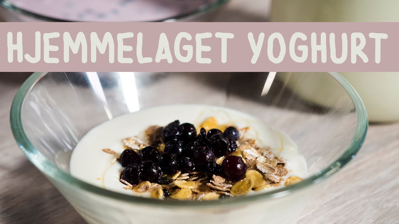 Hvordan lage yoghurt