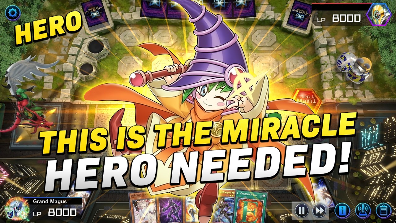 Miracle Ejector Makes HERO Insane! | Yu-Gi-Oh! Master Duel - YouTube