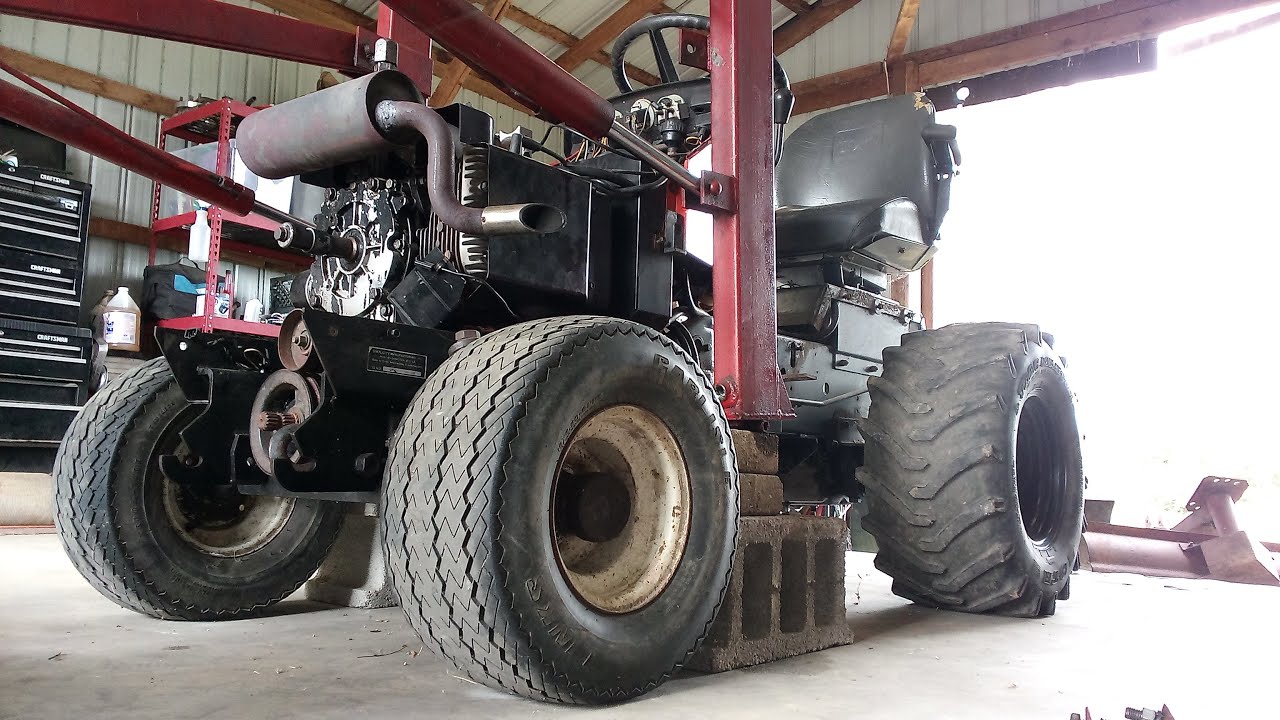 Разборка кузовных панелей до рамы — сборка погрузчика Simplicity Sunstar, часть 2