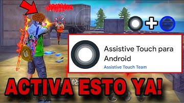 ✅COMO ACTIVAR ASSISTIVE TOUCH EN ANDROID📱*2025* MACRO LETAL PARA DAR *TODO ROJO* ASI SE ACTIVA