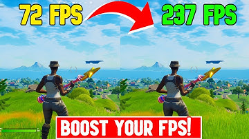 How to Boost FPS & Reduce Input Delay In Fortnite - Easy Ways! (Chapter 2, Season 4)