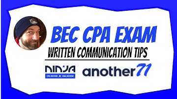 BEC CPA Exam Written Communication Tips | International CPA Student
