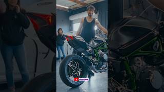 Kawasaki Ninja H2R exhaust sound🤯#shorts#trending#ninja#h2r#exhaust#sound#viralvideo#viralshort#top