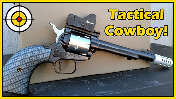 Cover Image for So You Wanna Be a Cowboy? NEW Heritage Rough Rider Tactical Cowboy! First Shots & Range Fun!