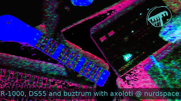 depthstrum - jamming on the CR-1000, DS55 and buztrum/axoloti