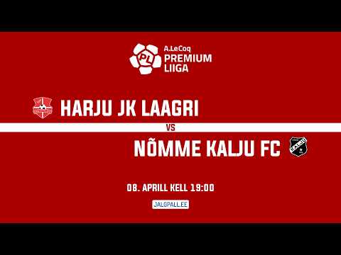 Harju JK Laagri - Nõmme Kalju FC, A. Le Coq Premium liiga 5. voor — football video