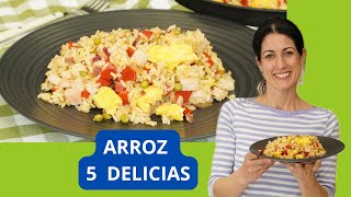 Homemade 5-Delight Rice An easy complete and flavorful recipe