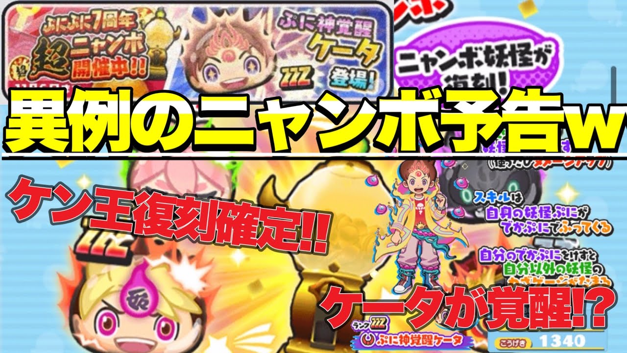 ぷにぷに】『運営からのリーク情報』唐突にやってきた7周年ニャンボが