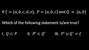 Sets | Operations on Sets | Likely Examination Questions | Maths Center