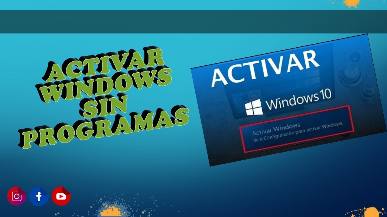 Como Activar Windows 10 Gratis Sin Programas www.youtube.com