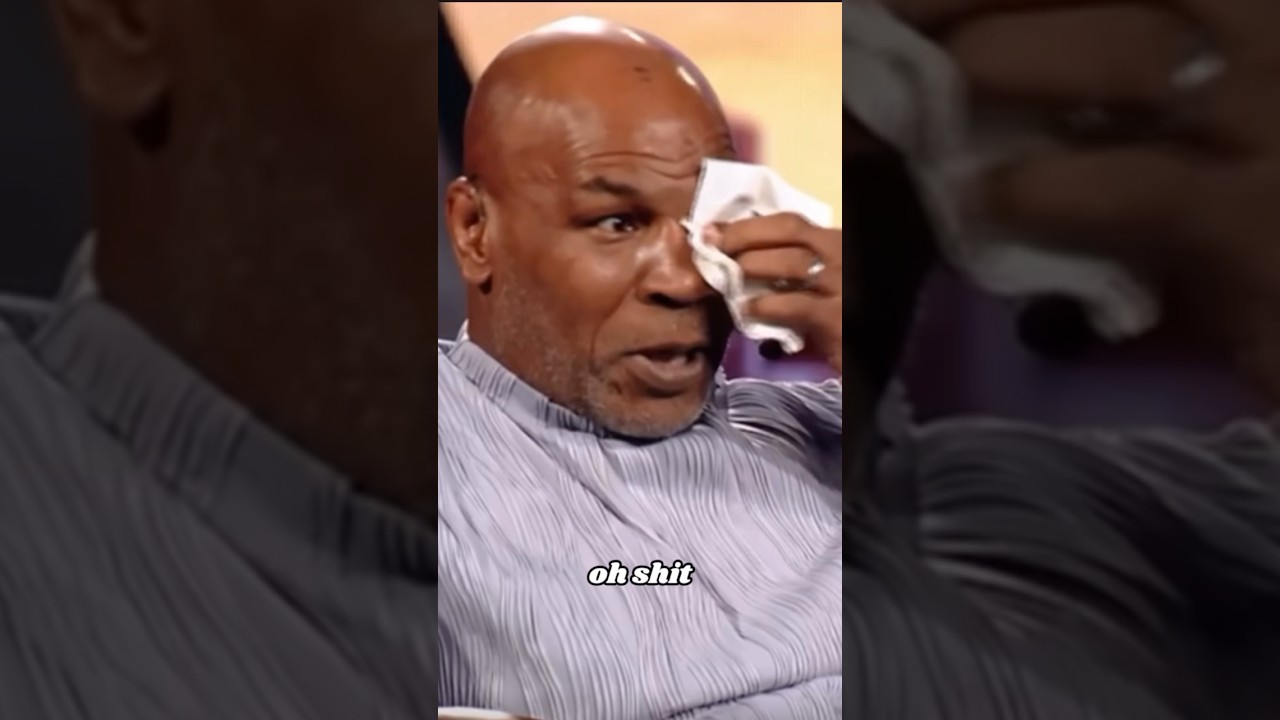 Mike Tyson Cries After Being Asked an Unexpected Question