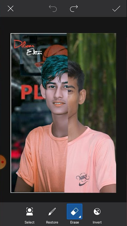 Delwar photo editing hot scene